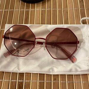 Armani exchange Red sunglasses